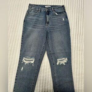 PacSun Ripped Mom Jeans- 29